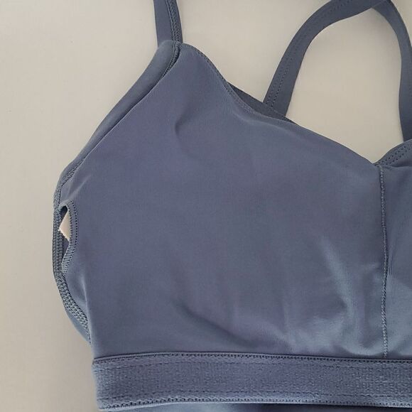 Lorna Jane Woven Front Active Tank Top Periwinkle Size XS - Picture 6 of 12